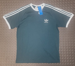 NEW MENS ADIDAS ORIGINALS 3-STRIPES CALIFORNIA TREFOIL SHIRT ~SIZE LARGE #JY137