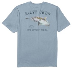 Salty Crew Surface SS T-Shirt – Blue Fog – New