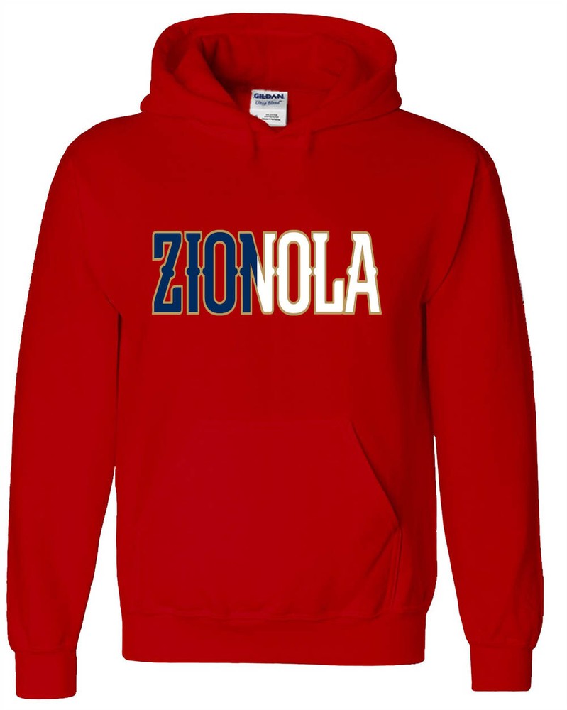 Zion Williamson New Orleans Pelicans “ZION NOLA” HOODED SWEATSHIRT