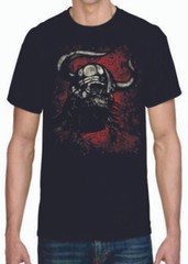 Adult DryBlend® T-Shirt – (WARRIOR SKULL – GOTHIC CELTIC)