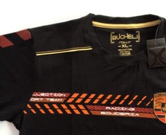 Men’s Bucheli T Shirt,Italian Style,Cotton,Slim Fit,Stretch L XL….E3.B