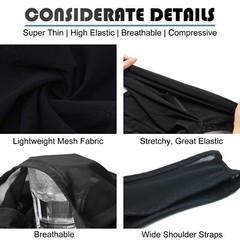 Fajas Para Hombres Faja Reductora De Hombre Men Body Shaper Tummy Control Tee