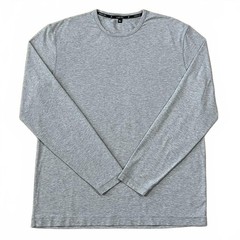 Public Rec Mens Pima Cotton Long Sleeve T Shirt Gray Size XL