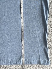 Polo Ralph Lauren Men’s T Shirt Sz XL Chambray Blue Custom Slim Fit Pony Preppy