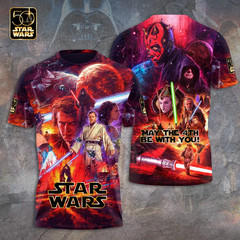 Star Wars 50th Anniversary 3D Apparel Tshirt
