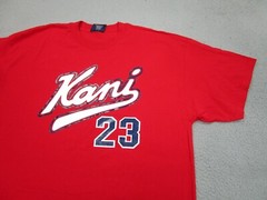 VINTAGE Karl Kani Shirt mens 2XL red Tupac 2 Pac 90s y2k Hip Hop Rap Baggy Big