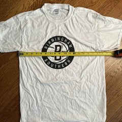 Birmingham Southern Basketball T-Shirt Mens Medium Panthers White Alabama