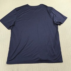 Champion US Navy Shirt Men 2XL XXL Blue Short Sleeve Graphic Performance Stretch
