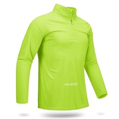 T-shirts Men’s 1/4 Long Sleeve T Shirts Fishing Hiking Tee Shirts Pullover Tops