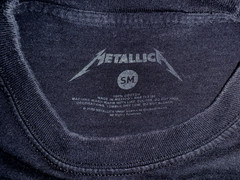 Metallica And Justice For All T Shirt Size: S (Black)
