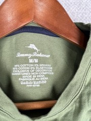 Tommy Bahama 95% Poly 5% Spandex Basic Marlin Short Sleeve Tee: Men’s Medium