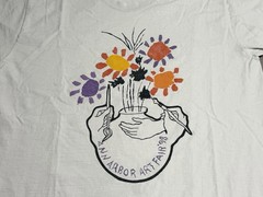 Vintage 1998 Ann Arbor Art Fair T-Shirt 90s Graphic Tee Fruit of the Loom M
