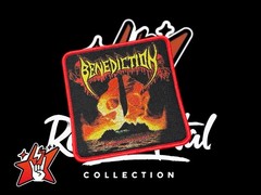 Benediction Official Exclusiv Woven Patch Asphyx Cancer Bolthrower Carcass Death