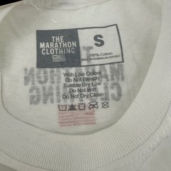 NWT Marathon Clothing Company TMC Crenshaw Nipsey Hussle Shirt White/Black Small
