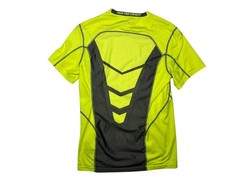NIKE PRO COMBAT Neon Yellow HYPERCOOL x FITTED COMPRESSION T-SHIRT Gym Men’s S