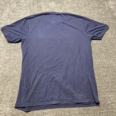 VTG Henry’s Cotton Elegance Inside Imagination T Shirt Mens 4XL Navy Blue