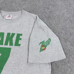 AAA Vintage Y2K Make 7 Up Yours Commercial Promo T-Shirt Fits Men’s Size XL Gray