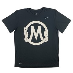 Mamba Sports Academy Shirt Mens Large Black Nike Basketball Dri Fit Kobe Bryant