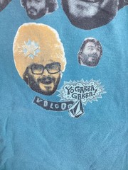 JACK BLACK Rare Volcom X Yo Gabba Gabba Tshirt 2012 Tenacious D DJ Lance Rock