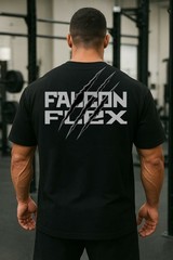 Men’s Oversized Graphic Printed T-shirt Gym Training Workout Summer Streetwear