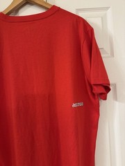 AsicsTiger Red Pocket T-Shirt Graphic Tiger Logo, Running Sports Casual 2XL NWOT