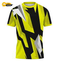 Men Quick Dry Gym T Shirt Short Sleeve Sports Running Training Fitness Breathabl