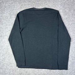 Roark Shirt Mens Small Black Midweight Organic Cotton Sustainable Pocket Surf T
