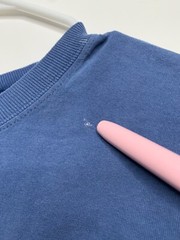 Carhartt Mens Size 2XL Blue Cotton Workwear Pocket T-Shirt K87 Stained
