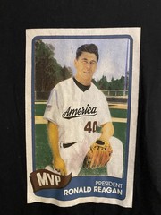 Ronald Reagan XXL Rowdy Gentleman black baseball pocket tee shirt