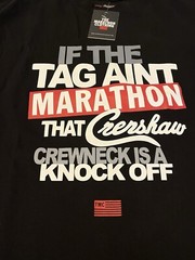 The Marathon Clothing Nipsey Hussle Tshirt Run A Lap Size Small New With Tag