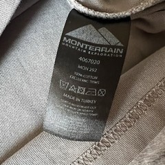 Monterrain Mountain Exploration Coordinates Outdoors Graphic Tshirt Tee S Small