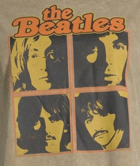 The Beatles Womens’ Short-Sleeve Graphic T-Shirt / TEE (Olive, XS S M L XL 2XL)