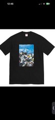 Supreme American Trash Tee Black Graphic Crew Neck Short Sleeve T-Shirt 2x