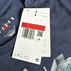 Nike Air Jordan Large Blue T-Shirt Jamming Frequency HJ2929-410 NWT