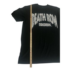 Death Row Records T Shirt Black Men’s Medium Rap Hip Hop Graphic T 90s Vintage