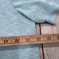 Johnston & Murphy Mens V-Neck T-Shirt Large Sage Green Marled Modal Blend