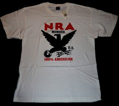 NRA Patriot T-Shirts New Old stock(National Rifle Association)Lg, XL & 2XL sizes