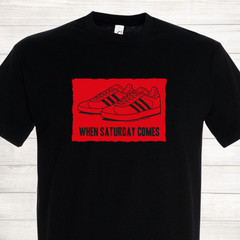 Bournemouth Football Gazelle Trainers Away Days Weekend Casual Saturday T Shirt