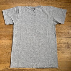 Vintage 90s Lycoming College Shirt Gray Cotton Rayon Size Small