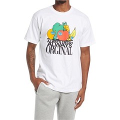 Adidas Mens Always Fresh Always Original Graphic T-Shirt White Large