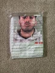 Full Send Kyle Forgeard Mugshot Graphic Tee Size L UNOPENED
