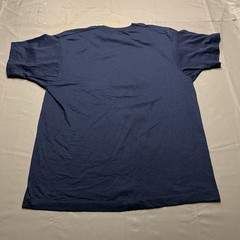 Vintage Butterfly T Shirt 1989 Single Stitch Screen Stars PolyCotton Navy M Fit