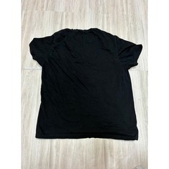 Sada Mens Short Sleeve T-Shirt Black 100% Cotton Crew Neck Size Large