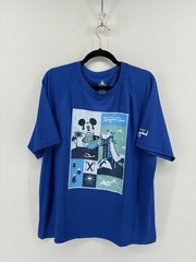 UPF Disney Blizzard Beach Blue Short Sleeve Tee with Graphic XL