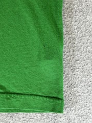 Kappa Shirt Men Large Green Ringer Short Sleeve Streetwear Sportswear Omini Logo