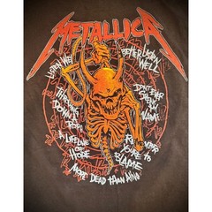 Metallica M72 72 Seasons 2024 North American Tour Graphic Band T Shirt Large