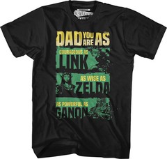 Legend of Zelda Nintendo Games T-Shirt 180 GSM | 100% Cotton DTG Print