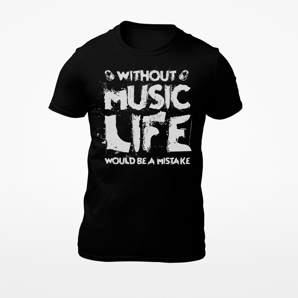 Life Without Music – Men’s T-Shirt – Women’s T-Shirt