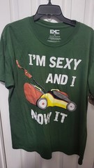 Im Sexy And I Mow It Tshirt Extreme Concepts XL Green