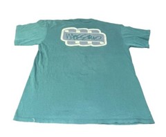 Vintage Mossimo T Shirt Men’s Large Green Single Stitch Made in USA Front & Back